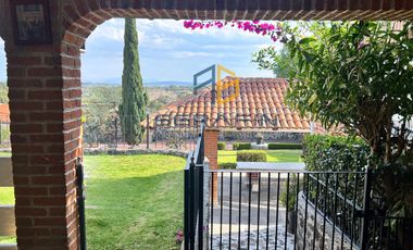 CASA DE CAMPO AMUEBLADA CON CABALLERIZAS EN  PRADERAS DEL POTRERO, HIDALGO