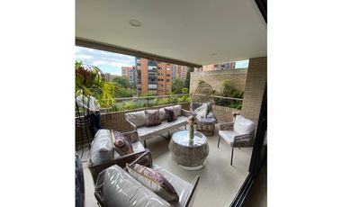 ARRIENDO HERMOSO APARTAMENTO AMOBLADO DE LUJO EN EL POBLADO