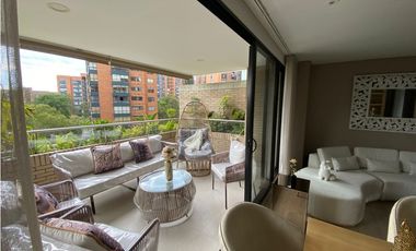 ARRIENDO HERMOSO APARTAMENTO AMOBLADO DE LUJO EN EL POBLADO