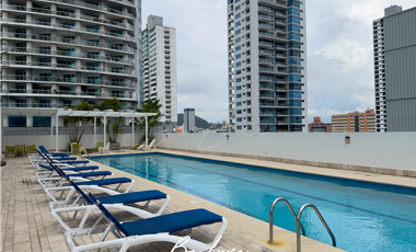 VENDO - ALQUILO APARTAMENTO AMOBLADO  EN AVENIDA BALBOA, PH SKY (1)