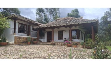 Vende Casa Lote Sabana Alta, Villa de Leyva