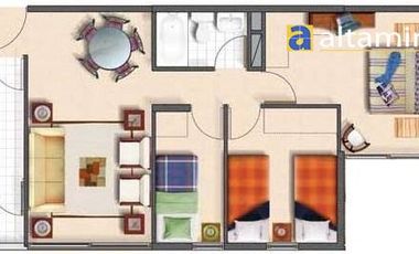 Departamento en Venta en Condominio Bahía Oriente piso 6 Cod. 19355 - condiciones especiales de financiamiento Banco Santander