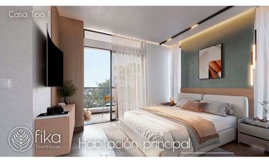 Fika Town House Conjunto Residencial proyecto de casas en Cerritos. Pereira - Colombia.