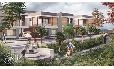 Fika Town House Conjunto Residencial proyecto de casas en Cerritos. Pereira - Colombia.