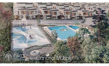 Fika Town House Conjunto Residencial proyecto de casas en Cerritos. Pereira - Colombia.