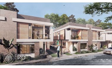 Fika Town House Conjunto Residencial proyecto de casas en Cerritos. Pereira - Colombia.