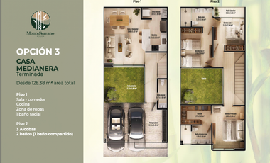 MonteSerrano Casas en Conjunto Cerrado en El Tigre. Cerritos. Pereira - Colombia.