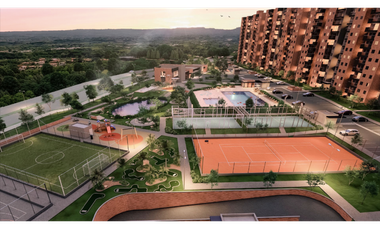 Majestuoso Conjunto Residencial. Proyecto de apartamentos en Cerritos. Pereira - Colombia.