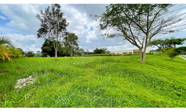 Extraordinario lote plano con arboles y vista a la montaña con 2832 m2. Entrada 4. Las Cascadas. Sazagua. Pereira.