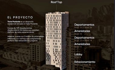 Departamentos en Venta en Huasteca Real