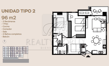 Departamentos en Venta en Residencial Anáhuac