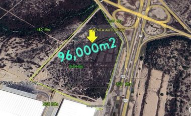 Terreno en renta en Ciénega de Flores, Nuevo León