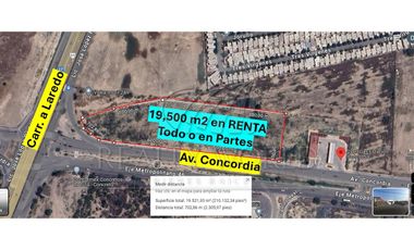 Terrenos en Renta en Sin Colonia