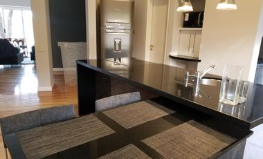 Casa AMOBLADA fondo Golf, 4 dorm. pileta y gran patio Lomas de La Carolina