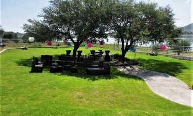 Jardín para Restaurante Campestre o Salón de eventos- vista espectacular presa