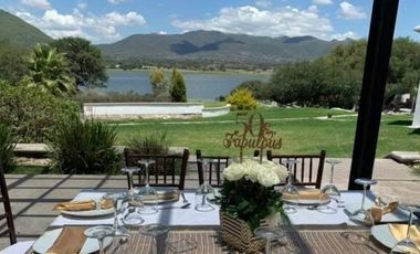 Jardín para Restaurante Campestre o Salón de eventos- vista espectacular presa