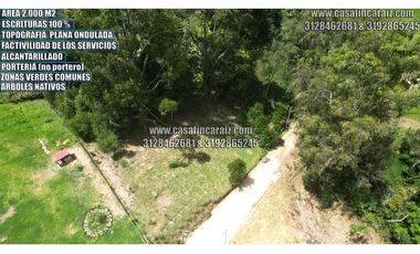 LOTE EN MARINILLA CON ESCRITURAS 100% EN CONDOMINIO 245MILLONES