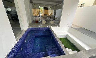 Casa en Renta – Lagos del Sol, Cancún | 4 Recámaras, Jacuzzi y Alberca Privada