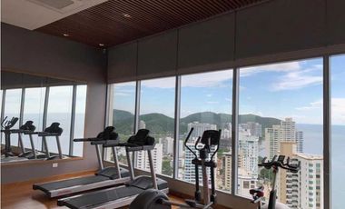 APARTAMENTO AMOBLADO, 3 ALCOBAS, FRENTE AL MAR, GAIRA, SANTA MARTA
