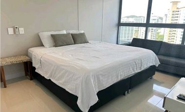 APARTAMENTO AMOBLADO, 3 ALCOBAS, FRENTE AL MAR, GAIRA, SANTA MARTA