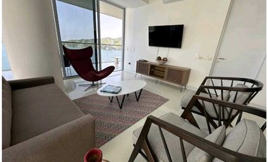 APARTAMENTO AMOBLADO, 3 ALCOBAS, FRENTE AL MAR, GAIRA, SANTA MARTA