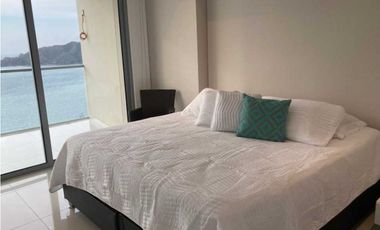 APARTAMENTO AMOBLADO, 3 ALCOBAS, FRENTE AL MAR, GAIRA, SANTA MARTA