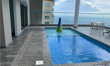 APARTAMENTO AMOBLADO, 3 ALCOBAS, FRENTE AL MAR, GAIRA, SANTA MARTA