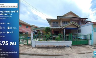 4 Bedroom House for sale at Baan Pruksa 15 Bangpu