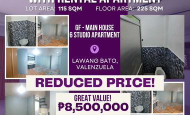 RUSH SALE  RENTAL APARTMENT IN VALENZUELA CITY