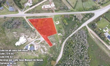 LOTE CON PLANO APROBADO HOSTERIA ZONA GOLF TANDIL