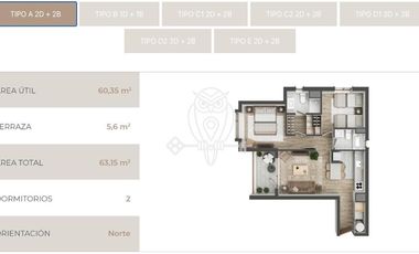 Departamento en Venta en Av Presidente Alessandri