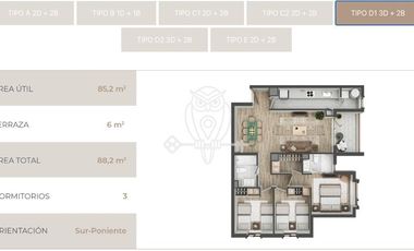 Departamento en Venta en Av Presidente Alessandri