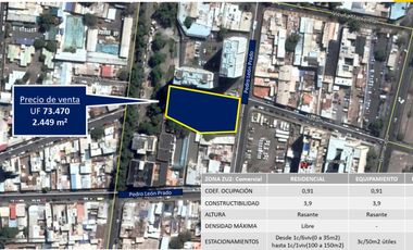 Venta Terreno 2.449 m2 - Calama