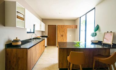 Lista para entrega Casa en venta Mérida Yucatán, Privada Verna Conkal