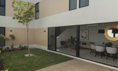 Casa Lista para entrega en venta Mérida Yucatán, Privada Verna Conkal