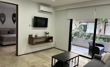 Departamento Lock Off con doble recámara para rentar juntos o separados, buena inversión. Tulum a unos pasos de Ave, Coba y acceso a playas de Tulum