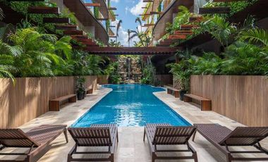 Departamento Lock Off con doble recámara para rentar juntos o separados, buena inversión. Tulum a unos pasos de Ave, Coba y acceso a playas de Tulum