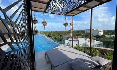 Departamento Lock Off con doble recámara para rentar juntos o separados, buena inversión. Tulum a unos pasos de Ave, Coba y acceso a playas de Tulum