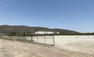 TERRENO INDUSTRIAL EN RENTA CORREDOR SANTA CATARINA-GARCIA