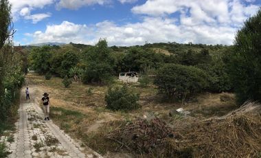 Venta terreno Gayllabamba plano con escrituras individuales 4.200m2