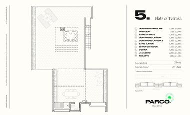VENTA| DEPARTAMENTO 2 dorm. con BALCÓN en BARRIO JARDÍN ¡EL MEJOR EMPRENDIMIENTO DE ZONA SUR!