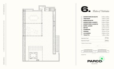 VENTA| DEPARTAMENTO 2 dorm. con BALCÓN en BARRIO JARDÍN ¡EL MEJOR EMPRENDIMIENTO DE ZONA SUR!