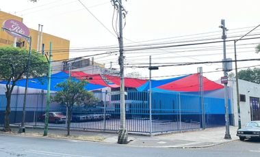 EN RENTA LOTE COMERCIAL, EN ESQUINA, EN DIVISIÓN DEL NORTE, COYOACÁN