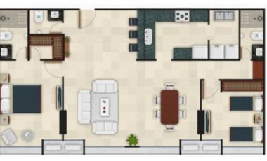 Alquiler de Apartamento en Ph Country Heights, Condado del Rey