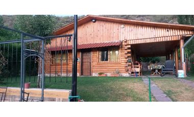Vendemos Casa-Cabaña con Pileta, lote 1.352 m2 El Carrizal, Mendoza