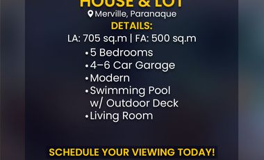 For Sale/Lease 3 Storey House & Lot in Merville, Paranaque