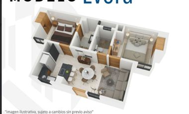 Departamento en venta en Piso 21