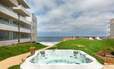 El Tabo, acogedor departamento amoblado a pasos de Playa Paraíso.