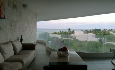 DEPARTAMENTO EN VENTA PLAYA MERIDA, 3 RECÁMARAS. TOTALMENTE AMUEBLADO