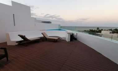 DEPARTAMENTO EN VENTA PLAYA MERIDA, 3 RECÁMARAS. TOTALMENTE AMUEBLADO